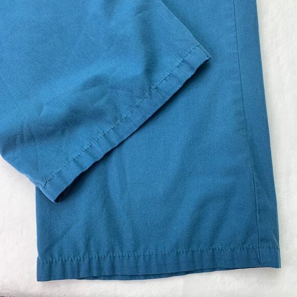 Dickies Pants Womens Medium Caribbean Blue Classic Button Elastic Scrubs Pants - Picture 5 of 8